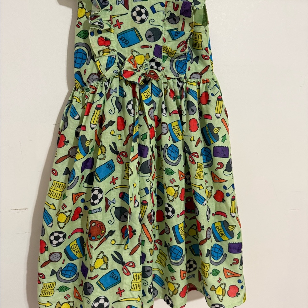 Colorful Kids Dress with Fun Print